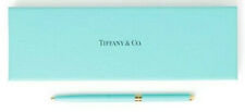 Tiffany & Co. Purse Pen 10494397 Tiffany Blue & Brass w/Pouch, Box and Bag NEW picture