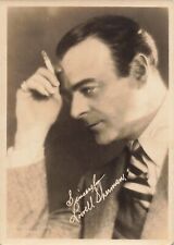 1920s Lowell Sherman Fan Photo 5x7 Silent Movie Print Signed Autograph  *Am8a picture