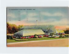 Postcard Conservatory In Eden Park Cincinnati Ohio USA picture