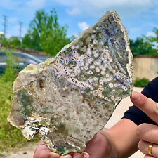 467G Natural Ocean Jasper Crystal SliceLarge Specimen Healing- Museum Grade picture