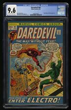 Daredevil #87 CGC NM+ 9.6 Black Widow and Electro Appearance Marvel 1972 picture
