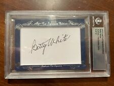 2012 Leaf Cut Signature Edition Betty White Golden Girls 9/12 Autograph Auto picture