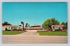 Custer SD-South Dakota, Rocket Motel Advertising, Vintage Souvenir Postcard picture