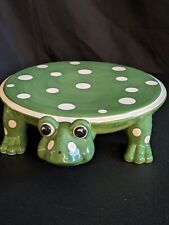 Home Essentials & Beyond CAKE STAND COLLECTION PRC 3D Frog Cake Stand Serving picture