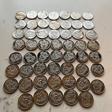 54x Harry Potter 1st Edition 2001 Chamber Secrets coins / tokens RAVENCLAW RARE picture