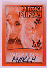 Nicki Minaj Pass Original Pink Friday: Reloaded World Tour Manchester 2003 picture