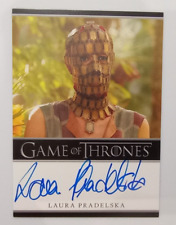 ©2012 Game of Thrones Season 2 Laura Pradelska as Quaithe Autograph Card picture