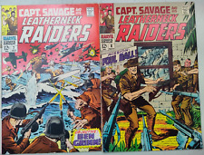 Captain Savage and his Leatherneck Raiders #7 #8 Marvel 1968 Comics picture