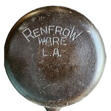 Vintage Renfrow Ware LA Rare Cast Iron Skillet #3 Frying Pan Excellent Condition picture