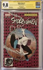 SPIDER-GWEN #1 PHANTOM VARIANT CGC SIGNATURE SERIES (NM 9.8)~Signed by All-RARE picture