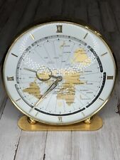 Vintage Kenninger & Obergfell  HERZ World Time Desk Clock Germany,  For Repair picture