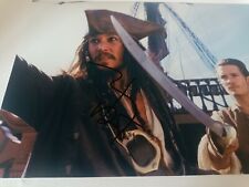 Johnny Depp Hand Signed Autograph Pirates Of The Caribbean picture