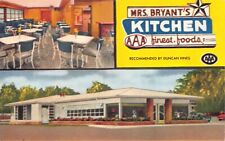 Postcard Mrs. Bryant's Kitchen Restaurant in Statesboro, Georgia~129624 picture