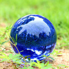 50mm Asian Rare Natural Quartz Blue Magic Crystal Healing Ball Sphere + Stand  picture