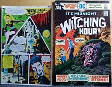 COMPLETE SET OF HAND-COLORED PROOFS - WITCHING HOUR #62 DC COMICS - 1976 - RARE picture