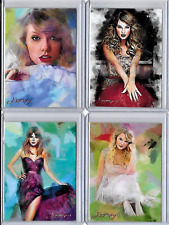 Taylor Swift 2022 Authentic Artist Signed Limited Edition 4 Card Lot / 50 picture