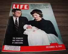 Vtg Life Magazine DECEMBER 19, 1960 Kennedys Christen Their Son GREAT ADS picture