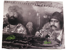 TOMMY CHONG CHEECH MARIN SIGNED 16X20 PHOTO AUTHENTIC AUTOGRAPH PROOF BECKETT A picture