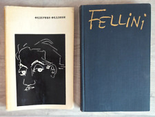 1968 Federico Fellini Film director Cinema Art Movie Biography Shot Russian book picture