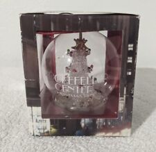 Top of the Rock Rockefeller Center Glass Ball Christmas Holiday Ornament in Box picture