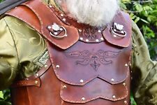 Halloween Leather Breastplate Medieval Viking Armor SCA & LARP Cosplay Costume picture