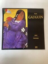 Paul Gauguin 1995 Art Calendar. A Rare Find picture