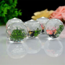 10/20pcs！！ 20mm Faceted Gazing Ball Home Decor M2 Hot Clear Cut Crystal Sphere picture