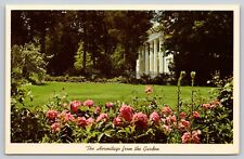 Postcard TN Nashville The Hermitage From The Garden Andrew Jackson picture