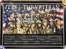 2009 IT IS THE VETERAN TOM GALLO SIGNED 18 X 25