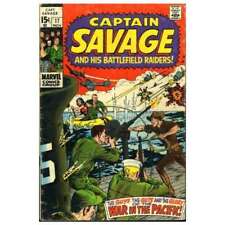 Captain Savage and His Leatherneck Raiders #17 in VF minus. Marvel comics [z; picture