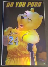 Kobe Bryant Do You Pooh Foil LA Comic Con Exclusive. Numbered 7/8  NM+ picture