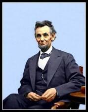 1864 PRESIDENT ABRAHAM LINCOLN ABE CIVIL WAR 8.5X11 PHOTO PICTURE POSTER REPRINT picture