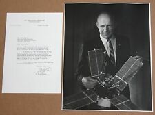 William Henry Pickering 1960s Signed Letter & Photograph Dave Iwerks Astronomer picture