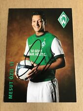 Mesut Özil, Germany 🇩🇪 SV Werder Bremen 2009/10 hand signed picture