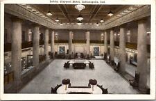 Postcard Lobby at Claypool Hotel in Indianapolis, Indiana picture