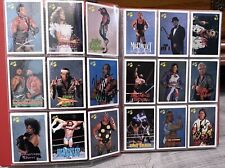 Full Set VINTAGE 1990 WWF Classic Cards (over 150) INCLUDING AUTOGRAPHS + Album picture