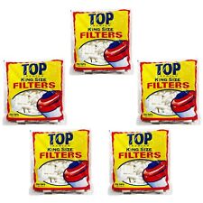 TOP Premium King Size Filter Tips - 18mm -5 Bags picture