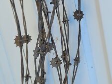 Antique  Rare Spur Rowel Barbed Wire circa 1887. 96 feet picture