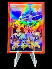 Topps 2021 x Nashville Stars Card #19A MercyMe 5-On-Card Autos Red /10 picture