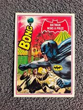 1966 Topps Batman Red Bat 21a Card Batman Wins a Prize picture