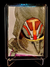 Darth Revan Sketch card - Authentically Signed By Original Artist - KOTOR - ACEO picture