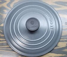 Vintage Le Creuset Dutch Oven LID ONLY Gray Replacement Part Round # No. 24 10