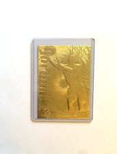 1997 Michael JORDAN Fleer Skybox Z Force 23KT Gold Card CHICAGO Serial Numbered picture