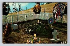 Arlington PA- Pennsylvania, John F Kennedy Grave, Antique, Vintage Postcard picture