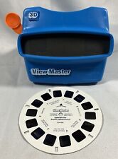 Vintage 1998 View Master 3D Viewer Blue Classic Viewmaster Toy Slide Viewer USA picture