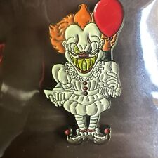Pinzcity Pennywise Scare Bear Pin New Glow In The Dark Not Hat Club Horror Pack picture