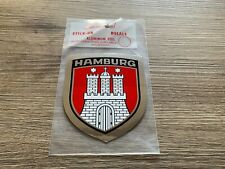 VINTAGE HAMBURG ALIMEX ALUMINUM FOIL DECAL STICKER NEW NOS MADE IN HOLLAND picture