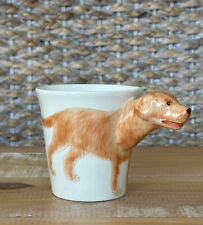 Blue Witch Golden Retriever 3D Head Mug Hand Made & Hand Painted picture