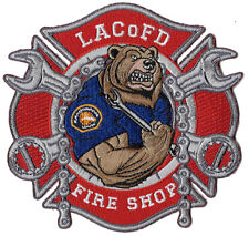 LA County Shops Mechanic Grizzly Bear Wrenches NEW Fire Patch picture