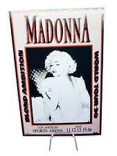 Madonna Los Angeles Sports Arena 4x6 Blank Back picture